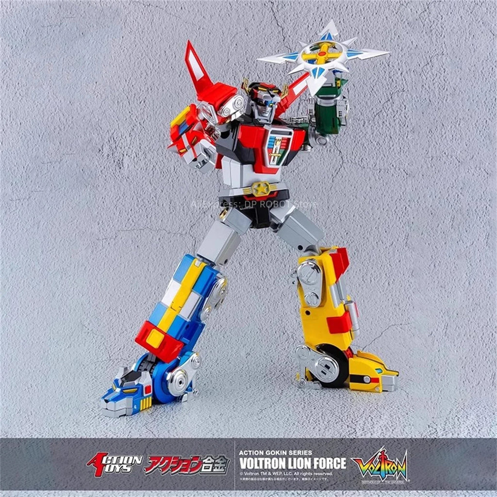 [IN STOCK] Action Toys Metal Beast King GoLion VOLTRON VEHICLE FORCE Action Figure With Box