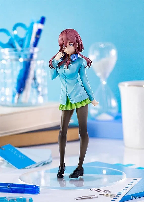 In Stock Original Genuine GSC Scale Figure POP UP PARADE Nakano Miku The Quintessential Quintuplets Articulate Anime Figure