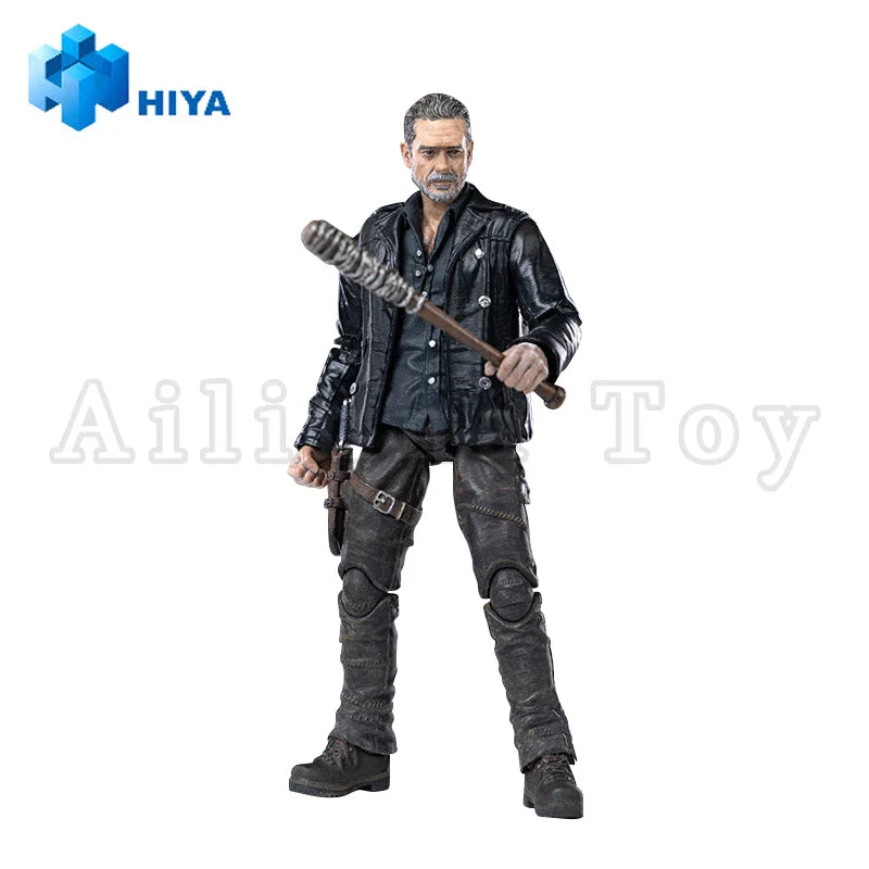 HIYA 1/18 4-Zoll Actionfigur Exquisite Mini-Serie The Walking Dead Dead City Negan Anime als Geschenk