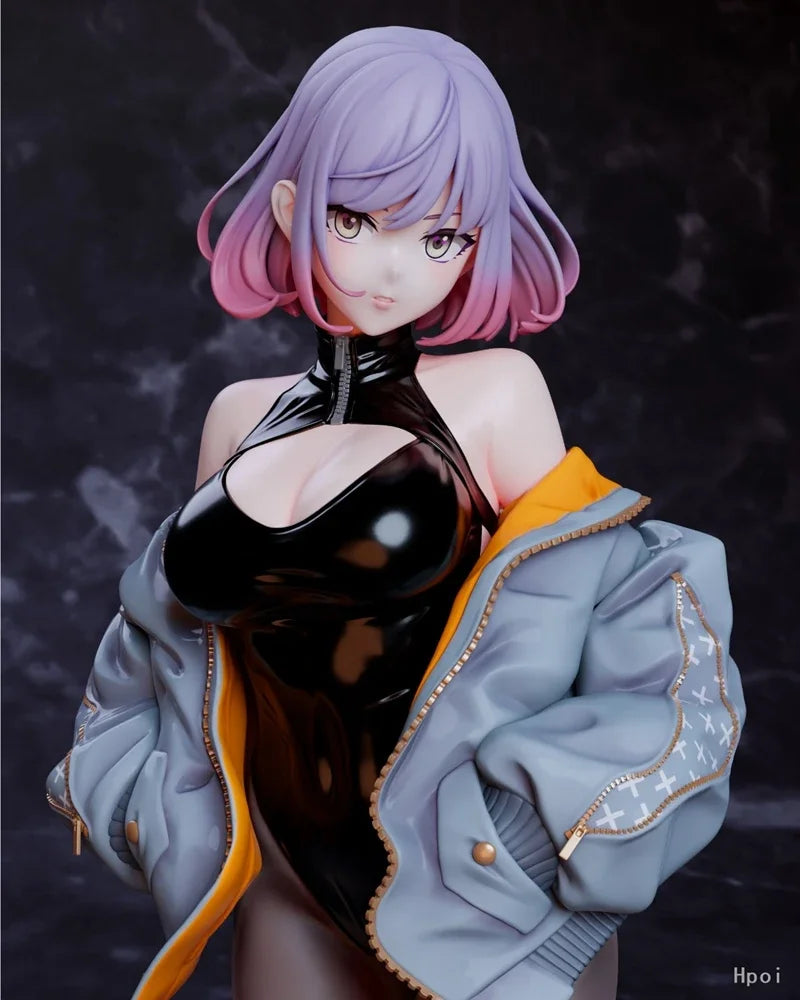 2025 Astrum Sneaker LUNA Figure - High-Slit Siren Pose Anime Figues, Detachable Face Gear & Dorm Decor Bundle