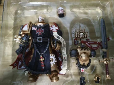 【SF】JOYTOY 1/18 Action Figure Black Templars High Marshal Helbrecht Model Toys Gifts Collection Ornaments