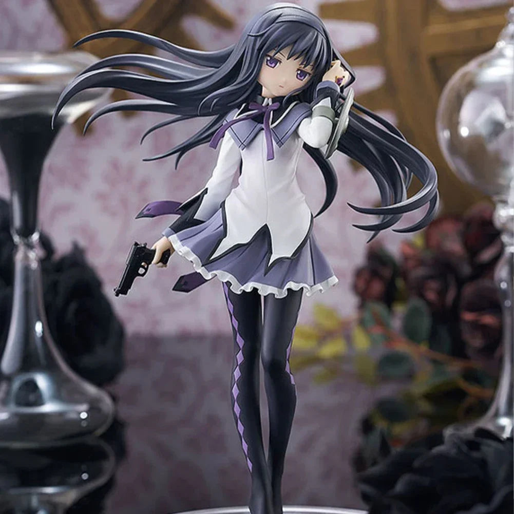 22cm PMMM Magical Girl Anime Figure Kaname Madoka Action Figure Kawaii Akemi Homura Figurine Cute Loli Collection Model Toy Gift