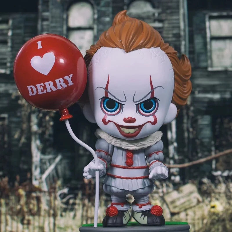 In Stock 100% Original Hottoys Cosbaby Pennywise It Movie Character Model Collection Artwork Q Version Doll Christmas Gifts Toys