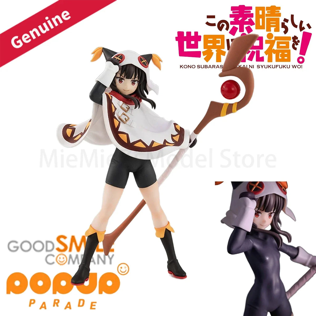 In Stock Genuine Good Smile Company Prepainted Pop Up Parade Kono Subarashii Sekai Ni Shukufuku O! Megumin Winter Ver. Gift Cute