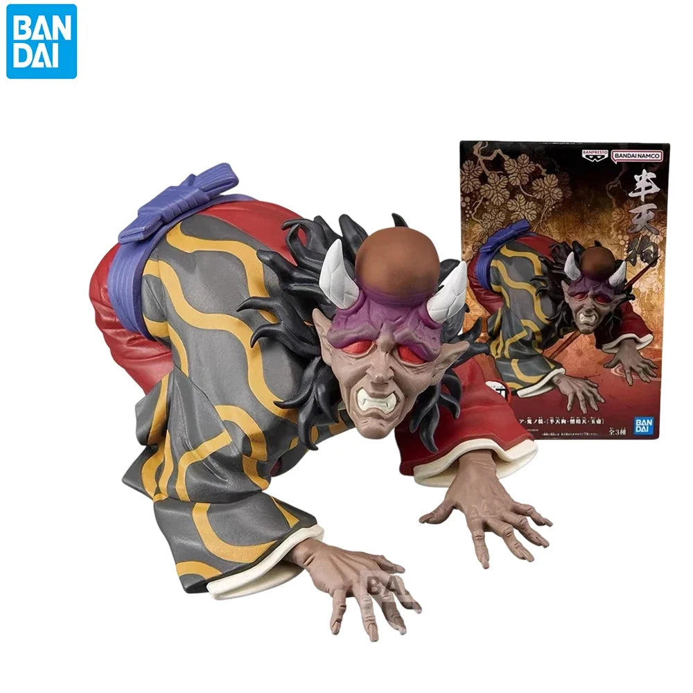 Original Bandai Banpresto Demon Slayer Twelve Kizuki Gearspring Kibutsuji Muzan Hantengu Giyuutarou Gyokko Daki Pvc Figure Model