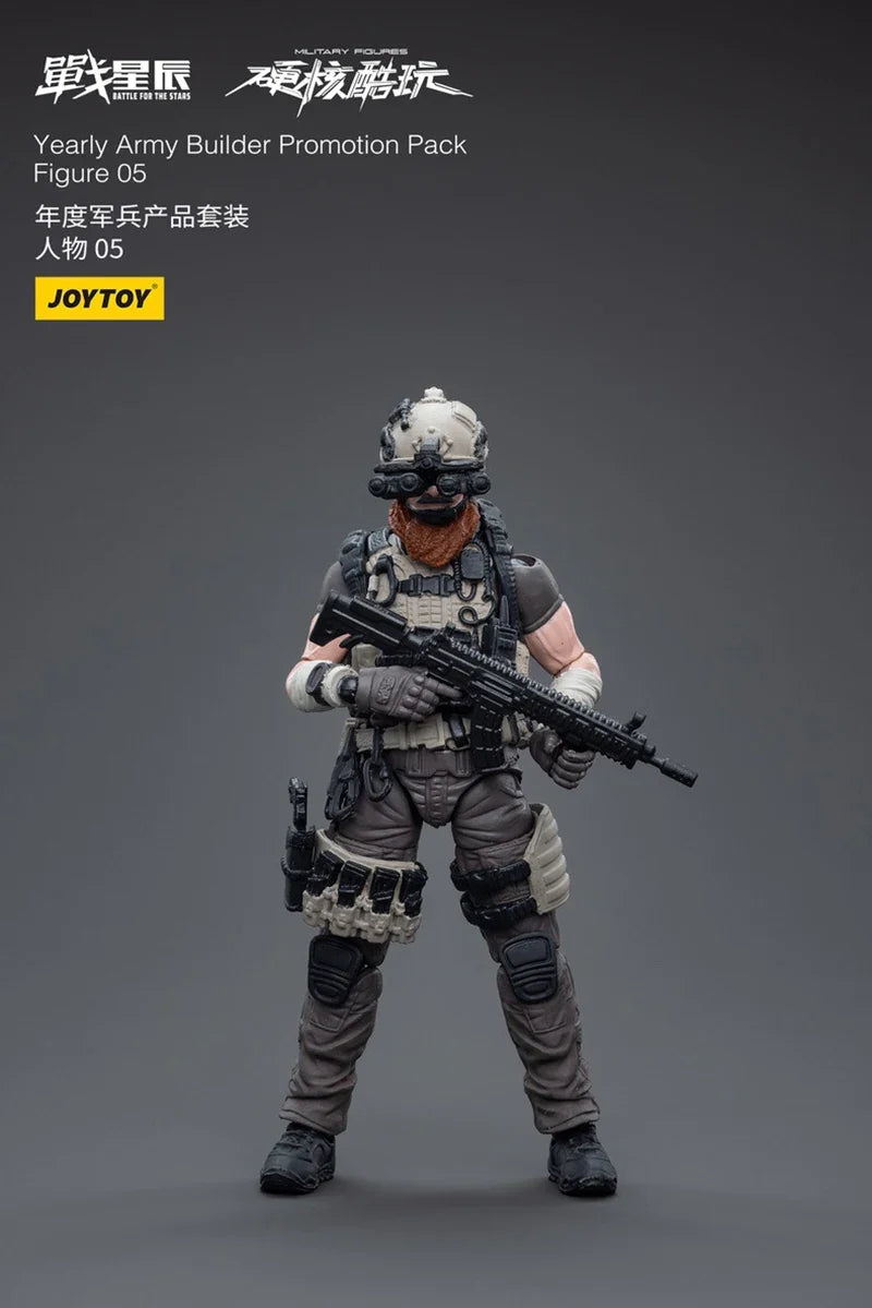in Stock JOYTOY 1/18 10.5cm Action Figures Yearly Army Builder Promotion Pack Anime Collection Model