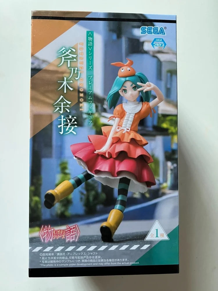 Original SEGA Monogatari Series Ononoki Yotsugi PVC Anime Figures Action Figure Model Toys Christmas Gifts