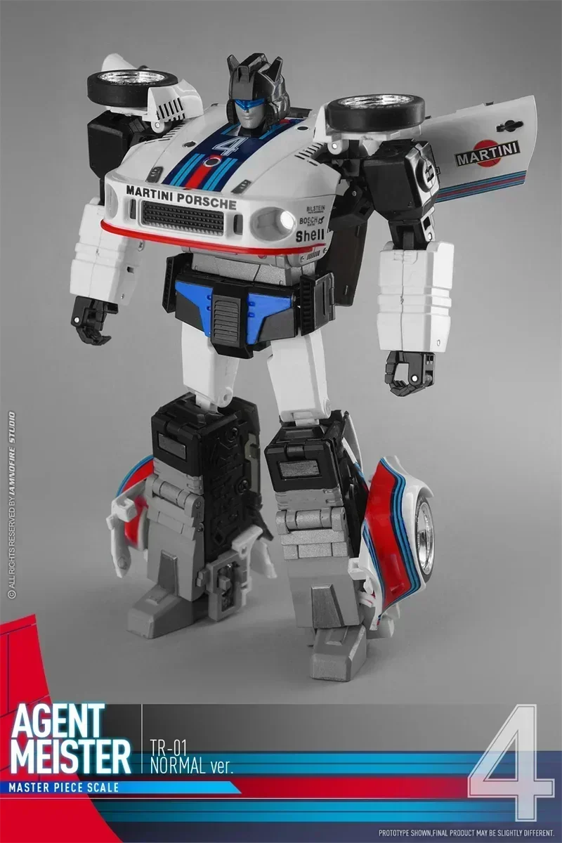 In STOCK Transformation Masterpiece Rollout TnR TR-01 TR01 G1  Agent Mister Jazz Car 16CM Action Figure Toy Collection Gift