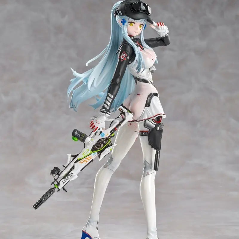 24cm Game GIRLS' FRONTLINE HK416 Figure Cute Girls Figures Statue Collection Model Desk Decoration Model Doll Birthday Gift Toys