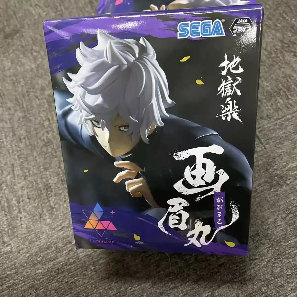SEGA Genuine Luminasta Hells Paradise Yuzuriha Sagiri Yamada Asaemon Gabimaru Figure Collection Figurine Toys Model Doll Gift