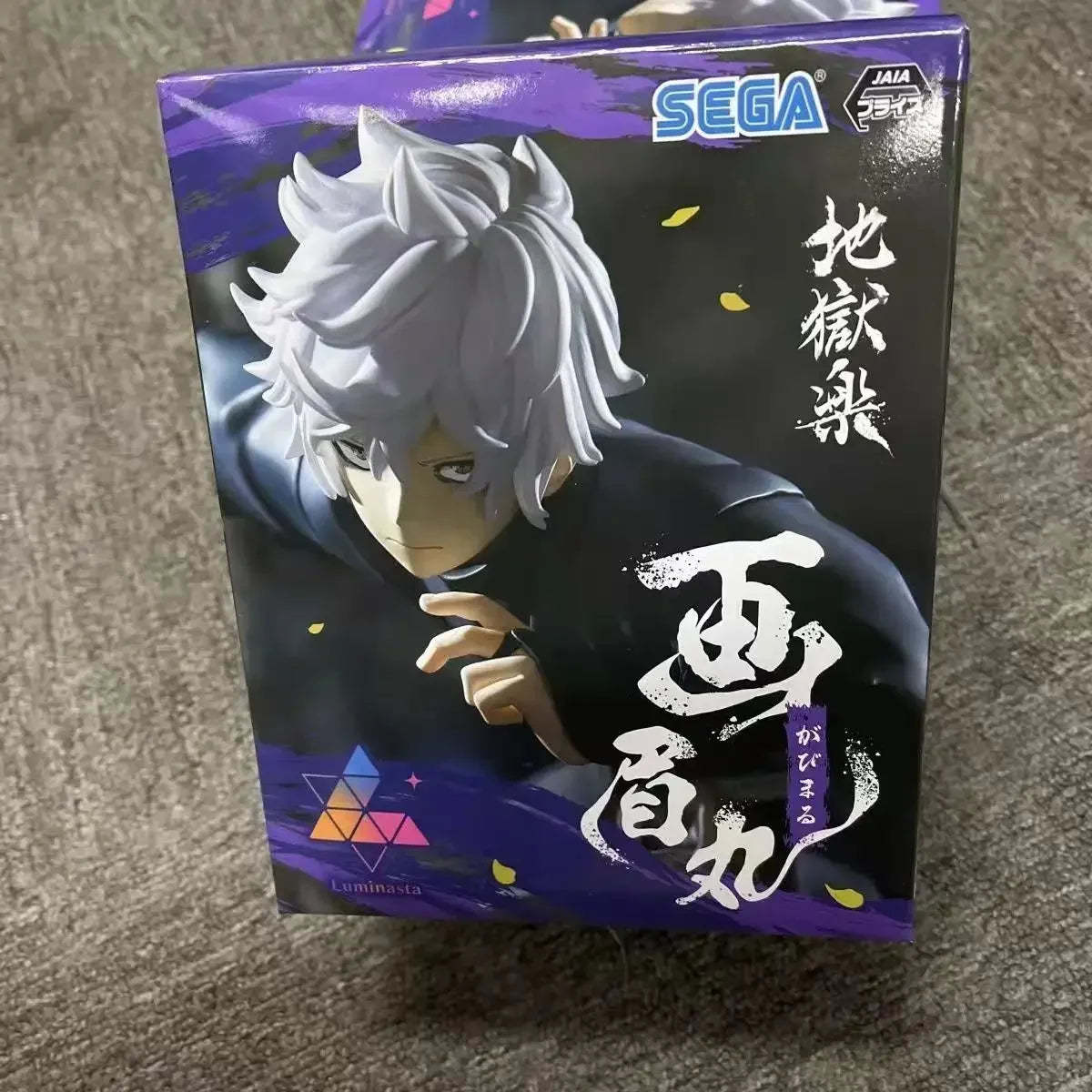 SEGA Genuine Luminasta Hells Paradise Yuzuriha Sagiri Yamada Asaemon Gabimaru Figure Collection Figurine Toys Model Doll Gift
