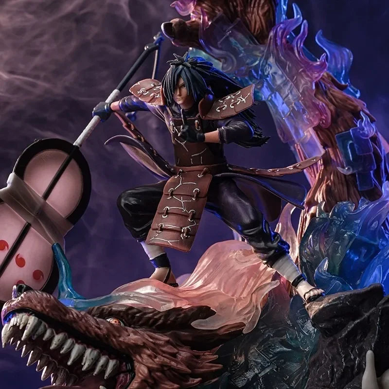 40cm NARUTO Uchiha Madara Animation Peripherals The Strongest Battle Susanoo Model Figure Decoration Craft Gift Toy Collection