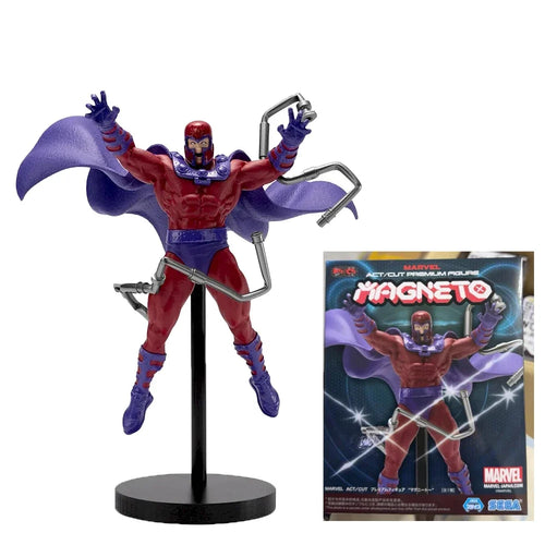 100% Original in Stock SEGA  ACT/CUT Premium Figure X-Men Magneto Garage Kit Collection Series Model Toys Model Decoration