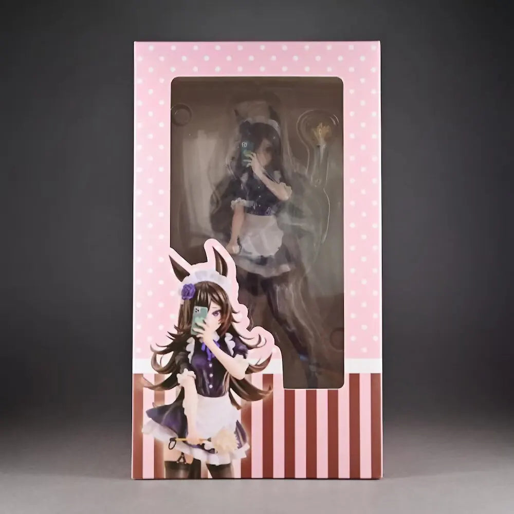 25cm Umamusume: Pretty Derby Figure Rice Shower Figures Game Doll Collection Statue Desk Decoration Model Toys Birthday Gifts