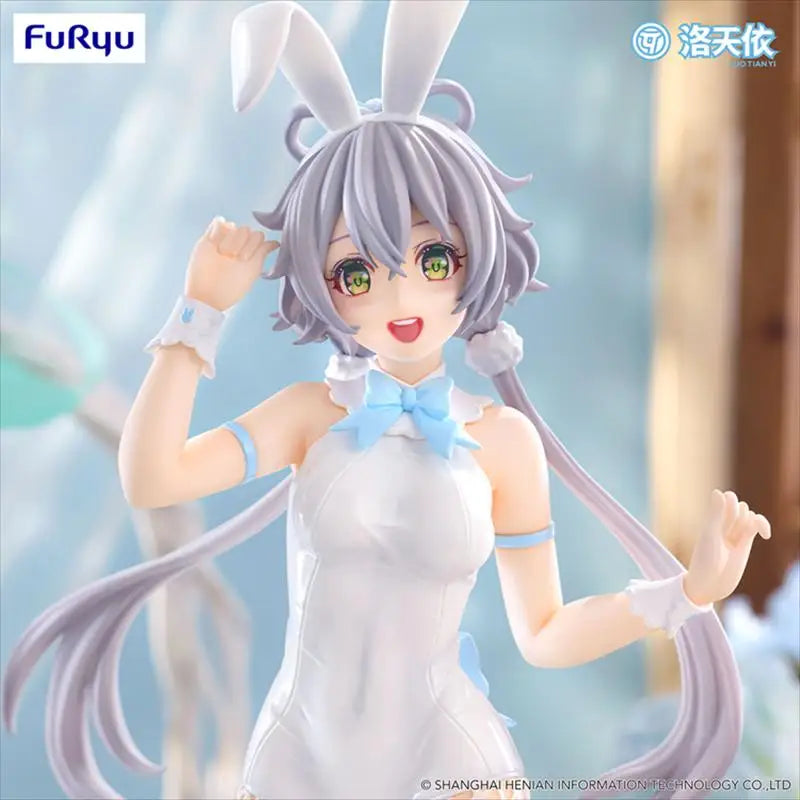 28cm Genuine FuRyu Luo Tianyi Bunny Girl BiCute Bunnies Vsinger Anime Action Figure Model Toys Gift for Birthday