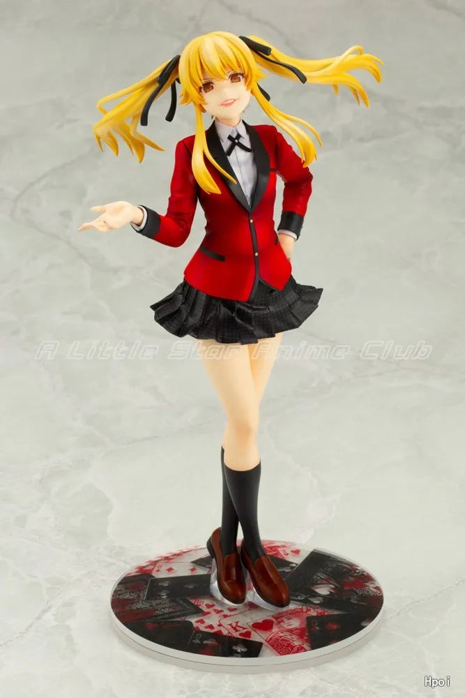 In Stock Original Kotobukiya ARTFX J Kakegurui Saotome Meari 1/8 Model Collection Gifts Anime Figures