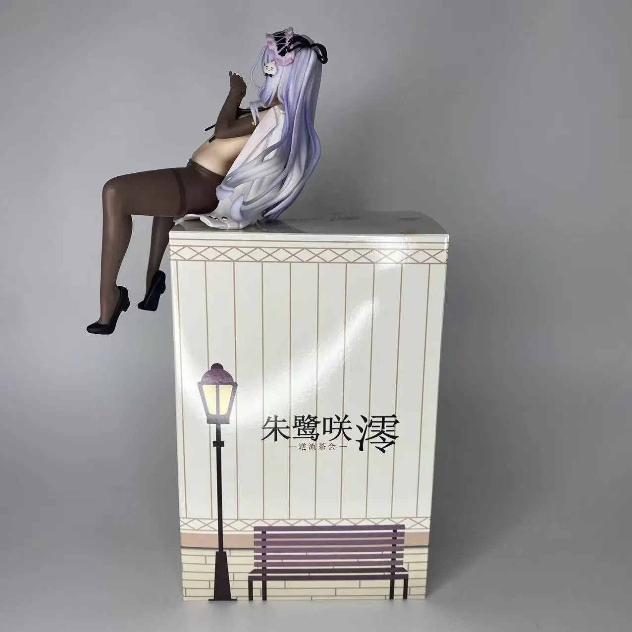 New Counter Current Tea Party Tokisaki Mio Beautiful Girl Anime Handmade Action Figures Desktop Case Decoration Ornament Gifts