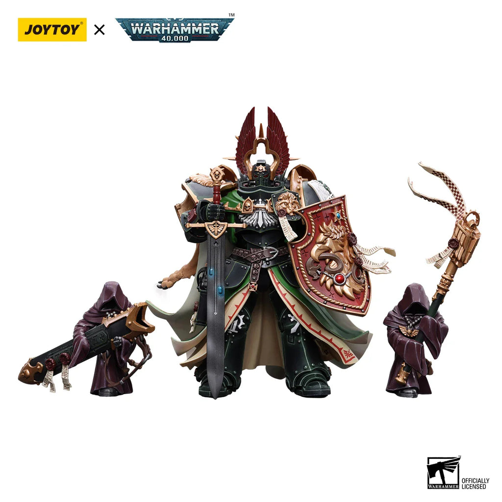 JOYTOY Warhammer 40k 1/18 Action Figures Dark Angels Primarch Lion El'Jonson