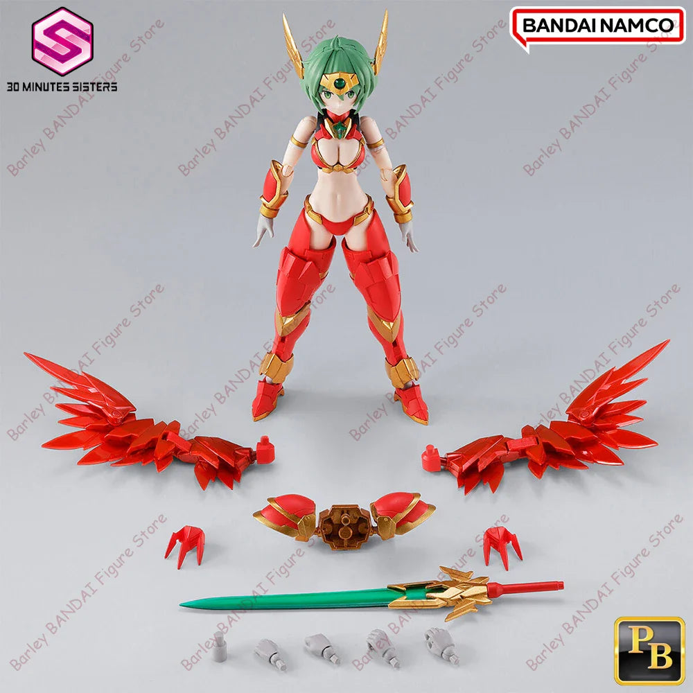 Original Auf Lager BANDAI 30 Minutes Sisters 30MS Charlona (Animate Form) Anime Actionfiguren Boxed Bausatzmodell Spielzeug für Kinder