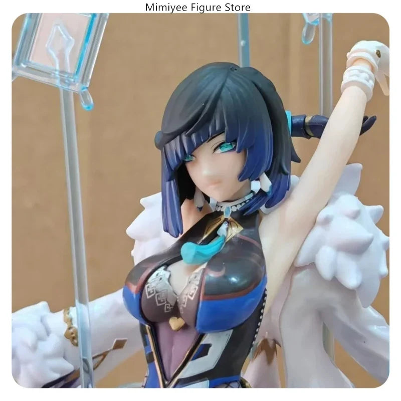 Genshin Impact Yelan Orchid in Secluded Valley Thousand Faces 31cm Scene Model Anime Figure Statue Desktop Decoration Gift