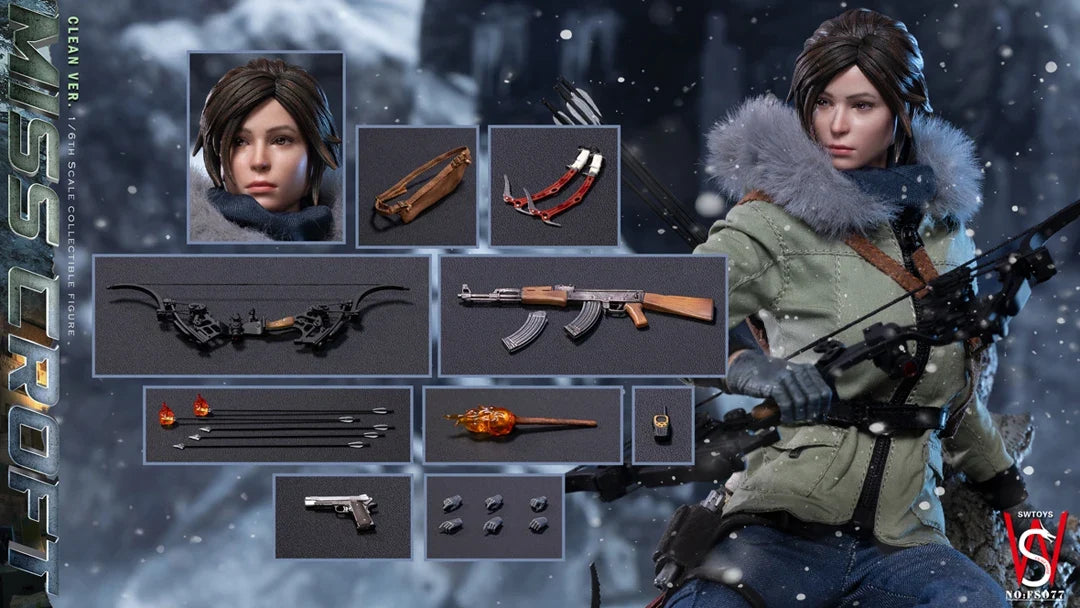 Pre-sale SWTOYS 1/6 MISS CROFT Lara FS077 Action Figure