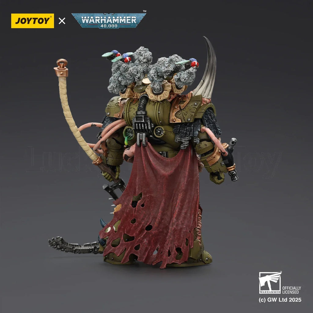 【Pre-sale】JOYTOY Warhammer 40K Death Guard Deathshroud Terminator Champion with Manreaper and Plaguespurter Gauntlets Toy