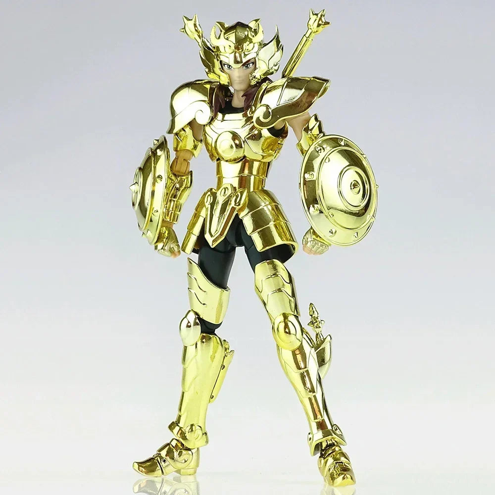 ChuanShen CS Model Saint Seiya Myth Cloth EX Gold Saint Knights Of The Zodiac Libra Dohko With Dragon Shiryu Head Action Figure
