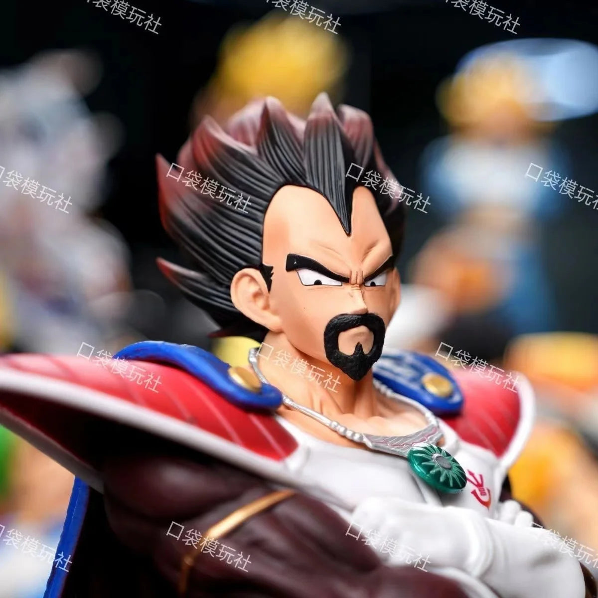 In Stock Dragon Ball King Vegeta Figure Action Figures 29.5cm Pvc Statue Collection Model Toys Gifts