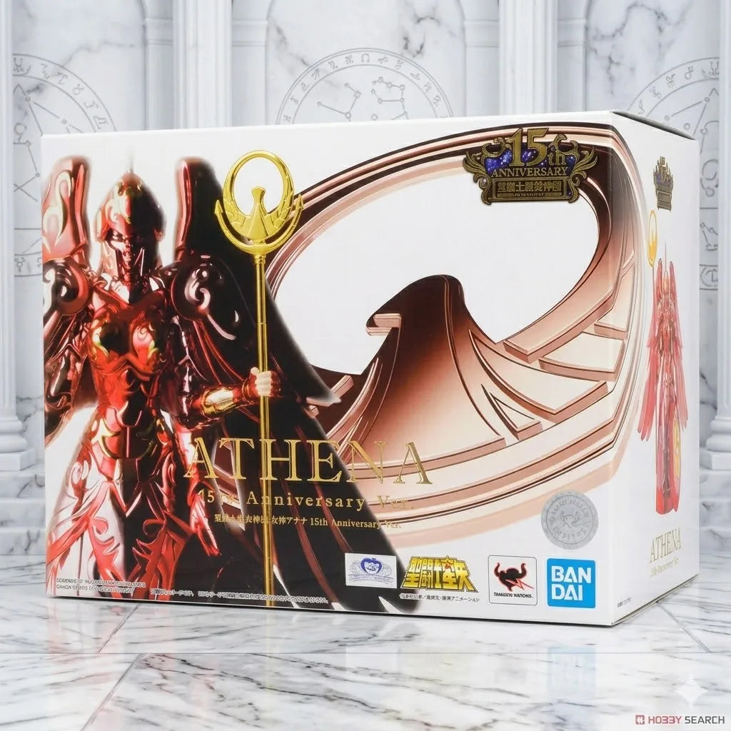 100% Original Bandai Metallrüstung Heilige Kleidung Mythologie Saint Seiya 15. Jubiläums-Gedenkausgabe Göttin Athena