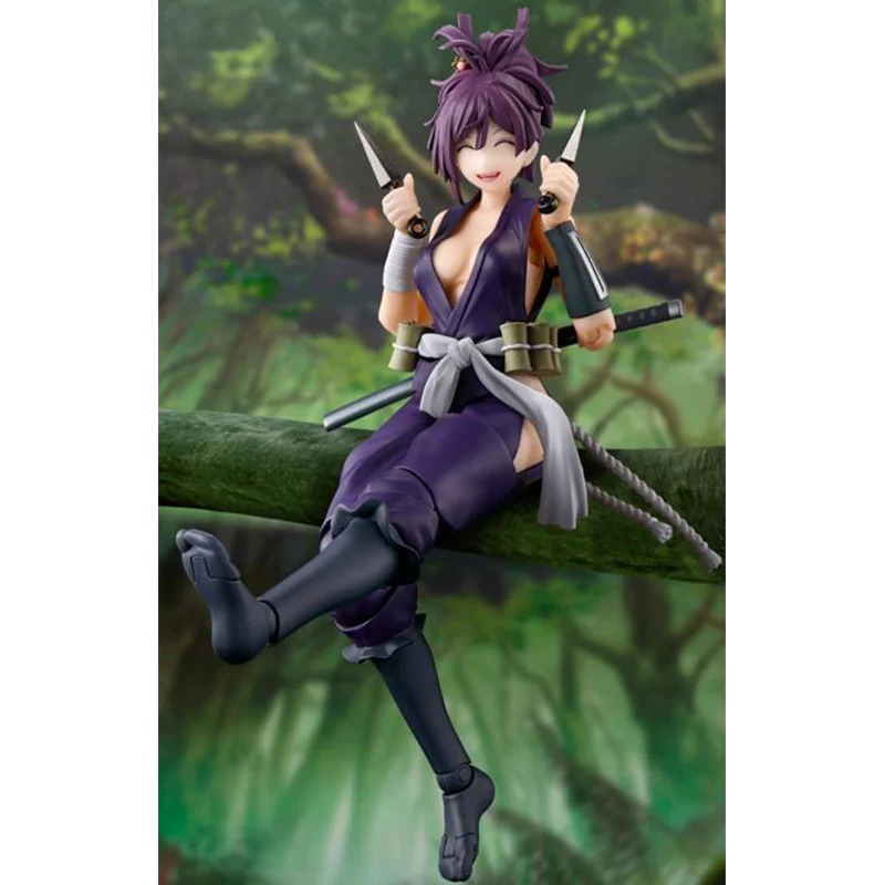 100% Original Bandai S.H.Figuarts Hell's Paradise Jigokuraku SHF Yuzuriha In Stock Anime Action Figures Model Toys