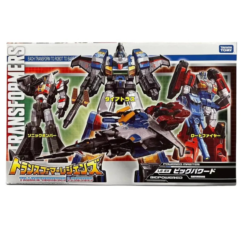 In Stock Original Transformers TAKARA TOMY LGEX Dai Atlas PVC Anime Figure Action Figures Model Toys Hobby Collection Gift