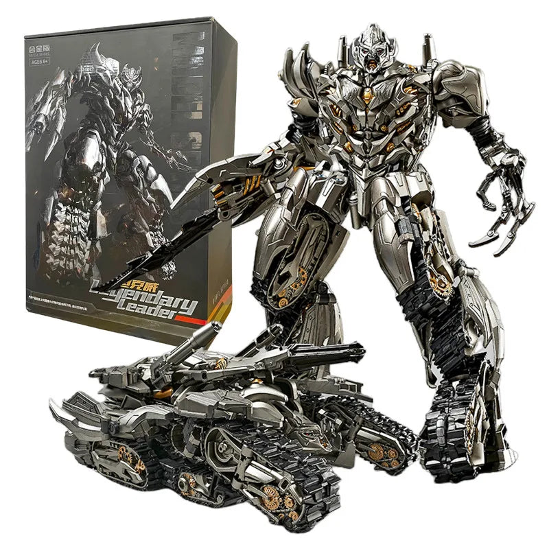 28cm Transformer Roboter Film große Größe Teilweise Legierung Panzer Megatron Actionfigur Sammlungsmodell Spielzeug verpackt