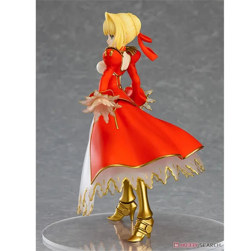 GSC POP UP PARADE Genuine Fate/EXTRA Nero Claudius Caesar Augustus Germanicus Anime Action Figures Toys for Boys Girl Kids Gifts