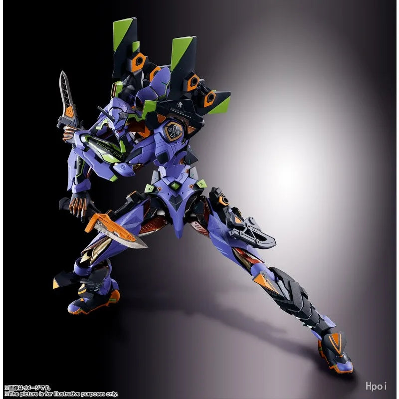 BANDAI Genuine METAL BUILD Series Neon Genesis Evangelion，Evangelion Unit-01 [EVA2020] Finished Product Movable Model As A Gift