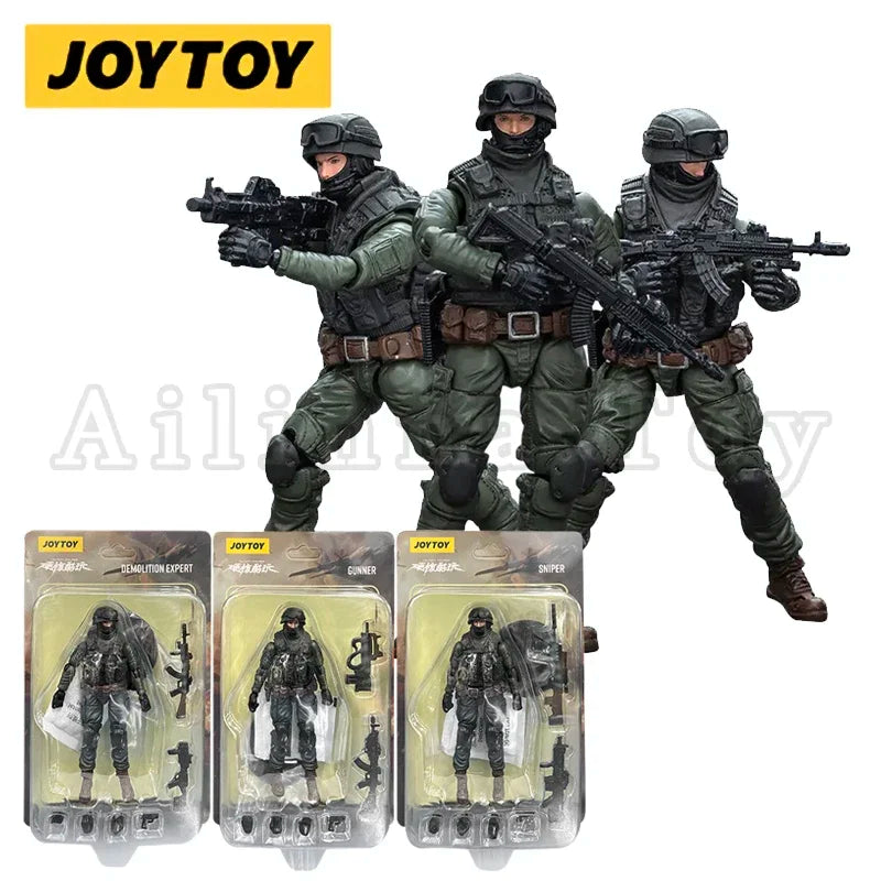 JOYTOY 1/18 Action Figure Hardcore Coldplay Russian CCO Special Forces Anime Collection Model