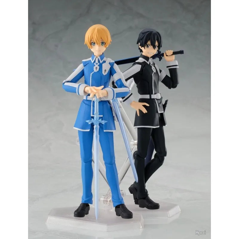 Max Factory Original Figma SWORD ART ONLINE Alicization Series Kirito Alicization Ver\Yogio Anime Action Figure Model Toys