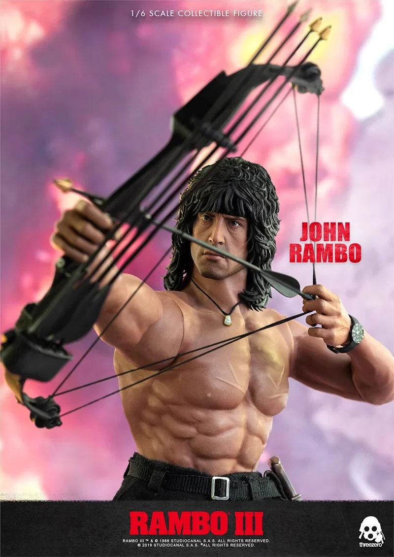 Original Threezer 3A 1/6 3Z0169 Rambo III Rambo John Rambo Action Figure Model Toys 12 inch collectible scene ornament gift