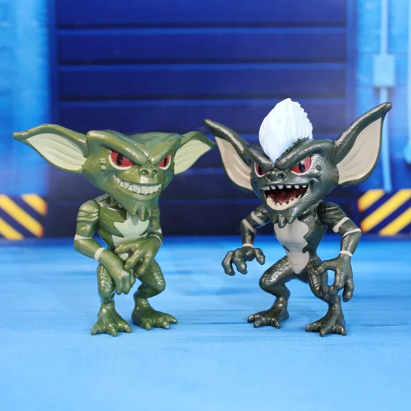 New In Stock Original Gremlins GIZMO STRIPE MOHAWK 2.5-inch Metal Ornament Figures Decoration Toys Gifts Collection