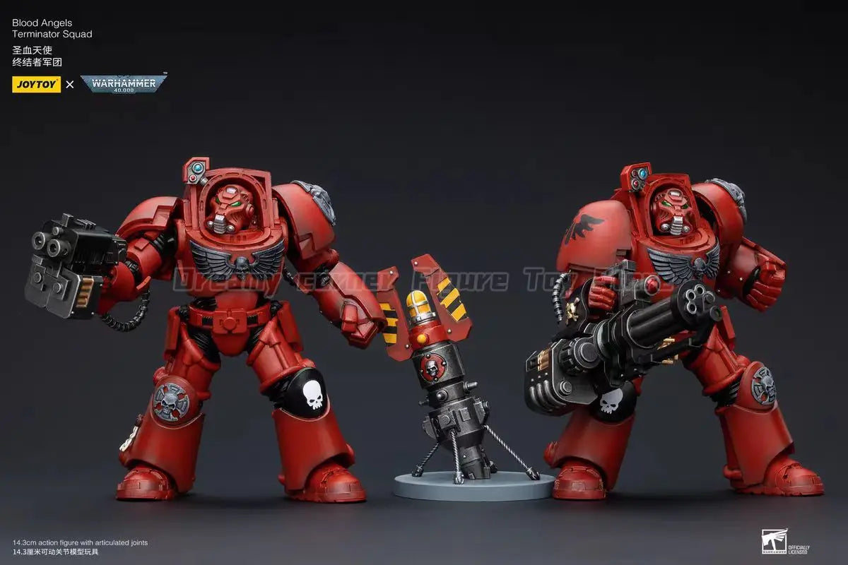 【In Stock】JOYTOY Warhammer 40K Blood Angels Terminator Squad 1/18 Action Figures Toys Model Collection Ornaments