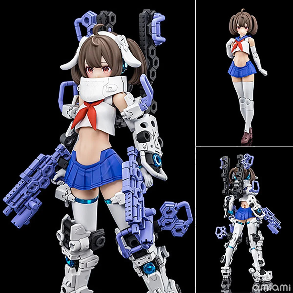 In Stock Genuine Kotobukiya Model Kits Megami Device Buster Doll Gunner 1/1 H=160mm Assembly Model Action Mecha Girl Collection