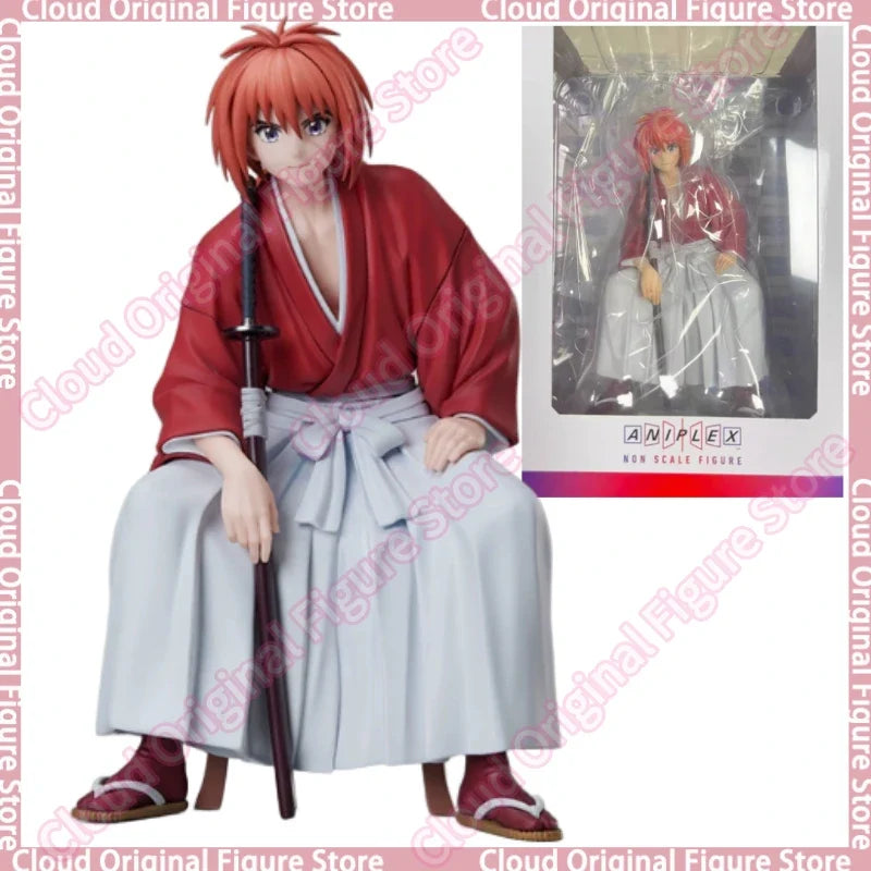 In Stock 100% Original Sentinel ANIPLEX HIMURA KENSHIN Pvc 15.5cm Anime Figures Collectible Model Toys Hobby