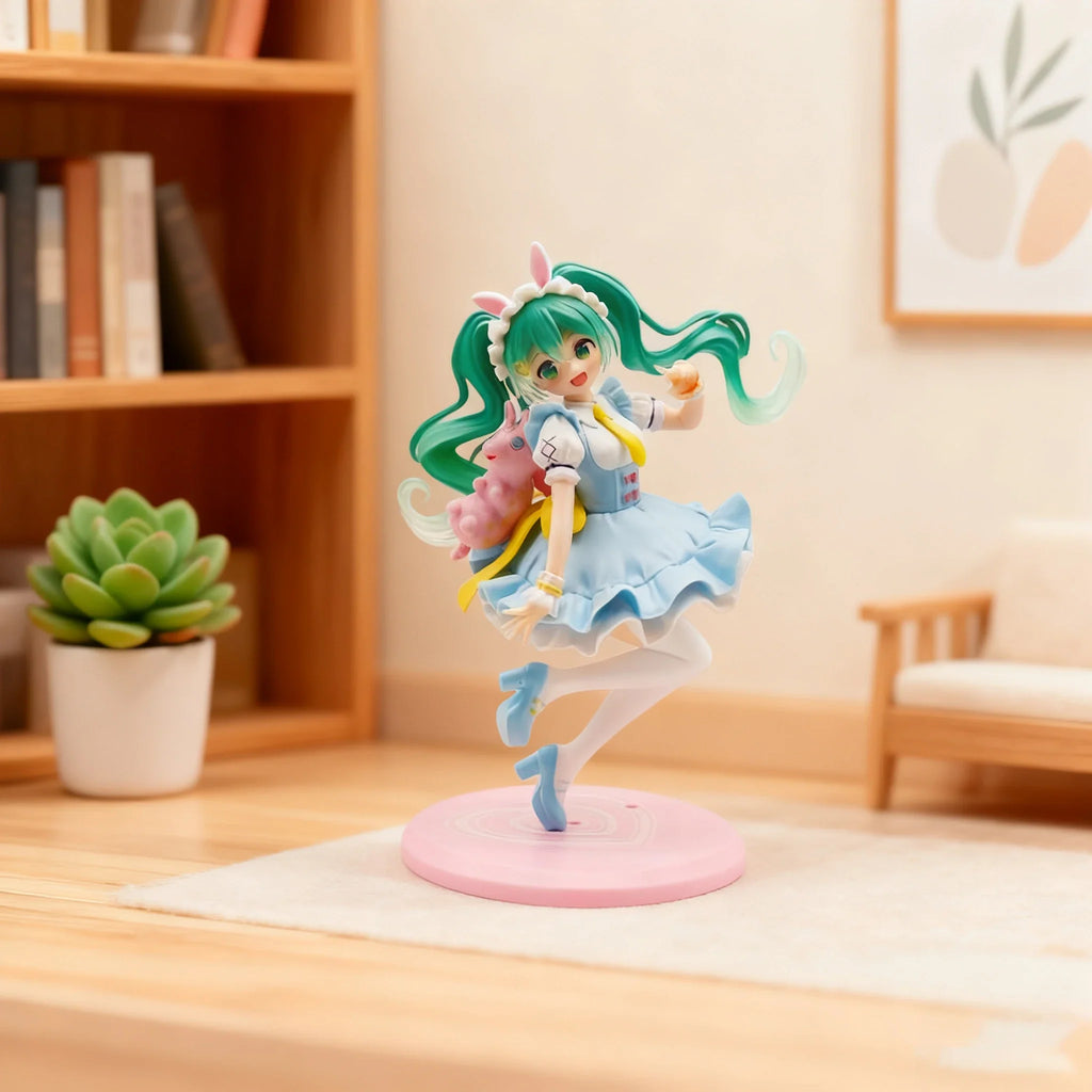 Hatsune Miku Fairy Tale Princess Handmade Anime Future Sweet and Cute Girls Anime Peripheral Model Desktop Decoration Toy Gift