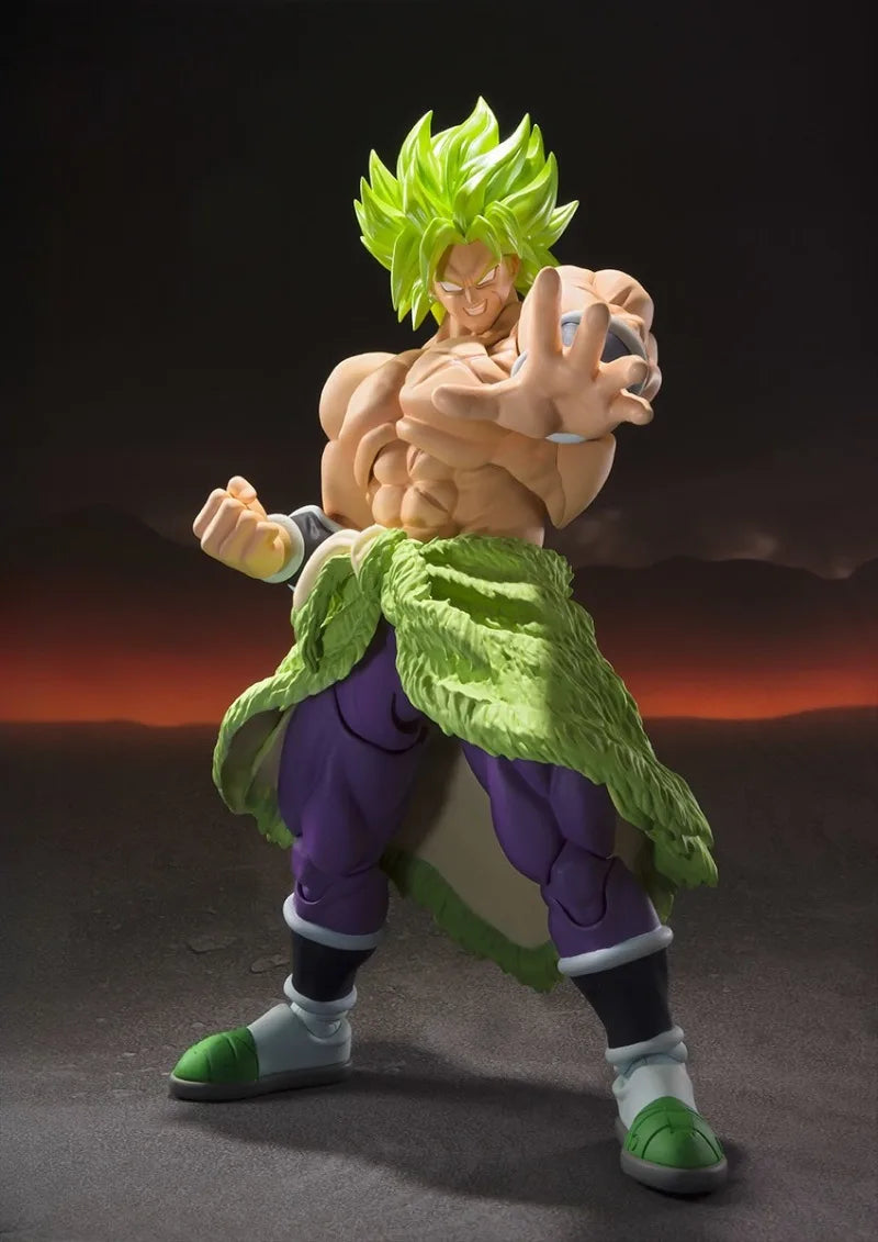 Bandai SHF Dragon Ball Theater Super Saiyan Broly Full-Strength Form Spot Moving Doll Model Gift Collection
