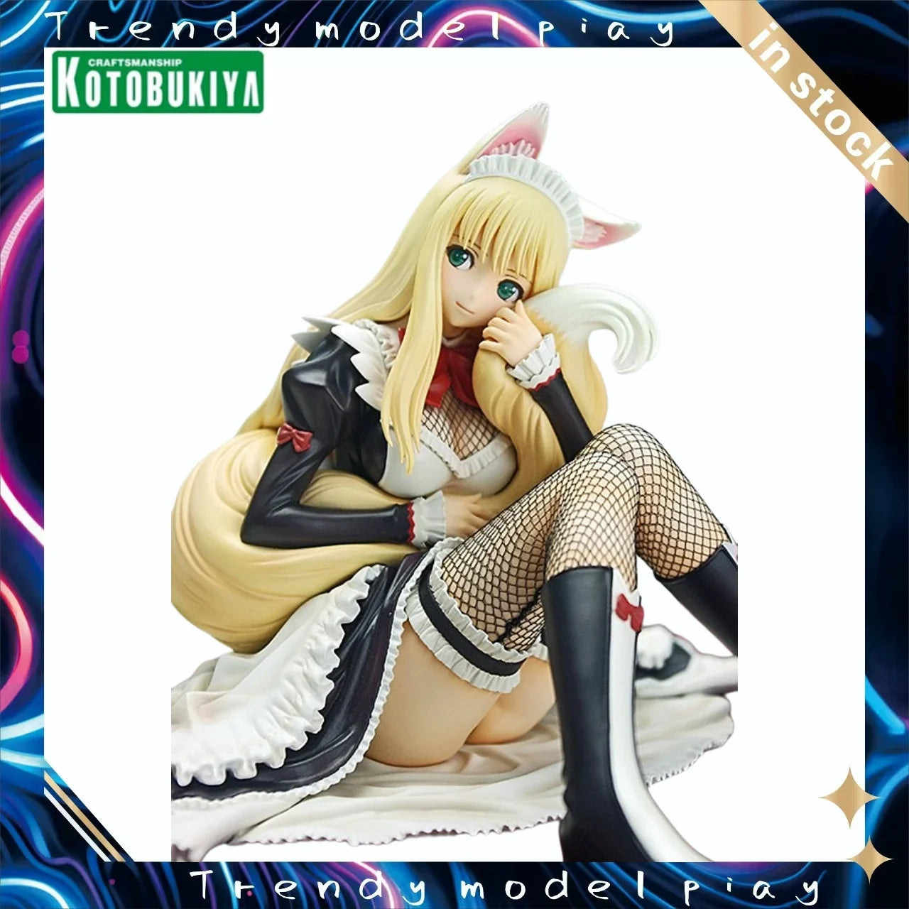 In Stock Original KOTOBUKIYA Shining Hearts The Queen's Cooking Episode Rona 1/6 Action Figures Figures Models Toys Gifts