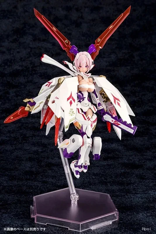 In Stock Original Kotobukiya KP515 Megami Device 12 ASRA  ASRANINE-TAILS Suit Gift Collection Ornaments Collection Anime Toys