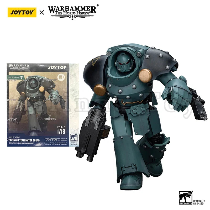 JOYTOY 1/18 Action Figure The Horus Heresy Sons of Horus Tartaros Terminator Squad Legion Praetor Anime Model Toy