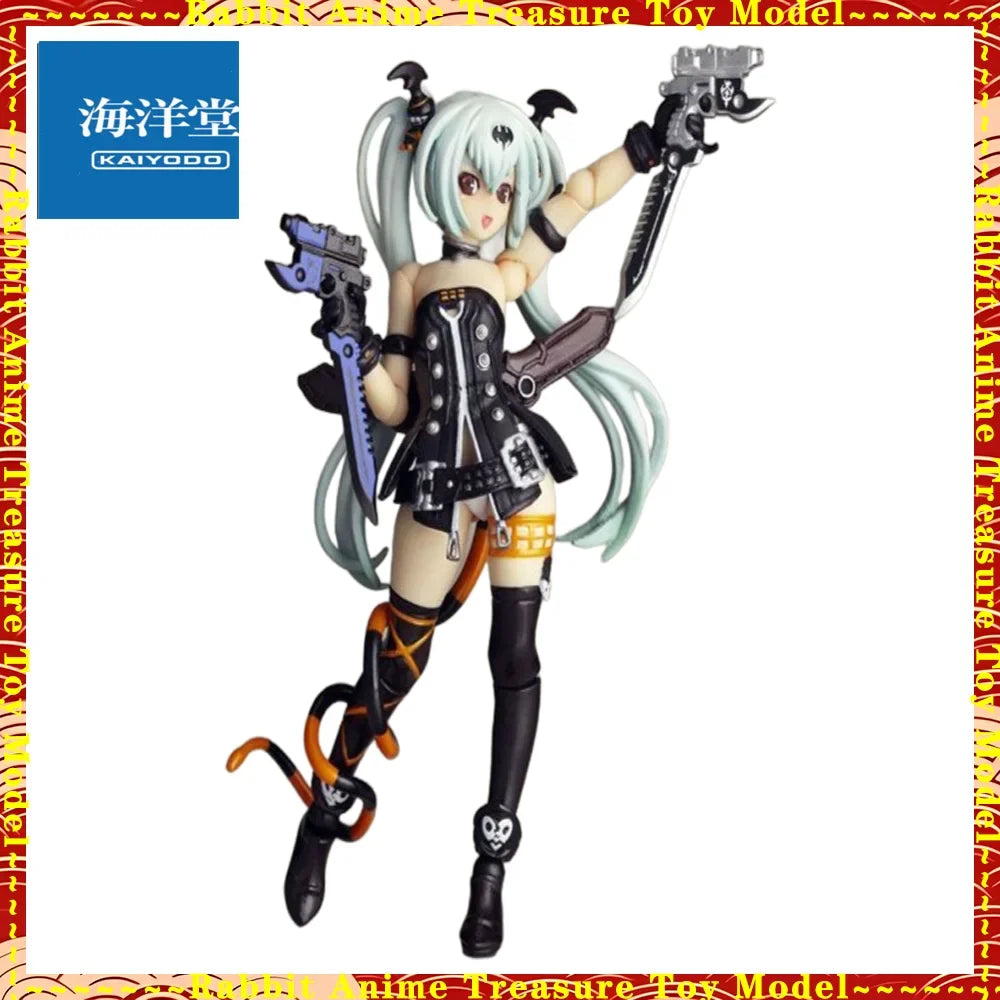 In Stock Original Genuine Kaiyodo Figure Legacy of Revoltech LR-003 Queen’s Gate Alice Articulated Collectible Gift Display