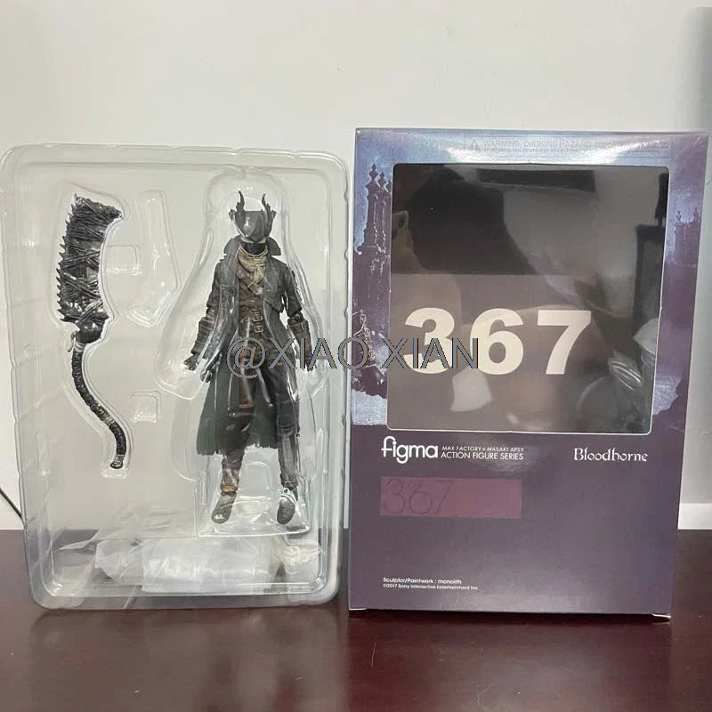 Bloodborne Figma 367 Figure The Hunters Blood Hunter Game Decoration Model Toys Action Figure Christmas Present For Child