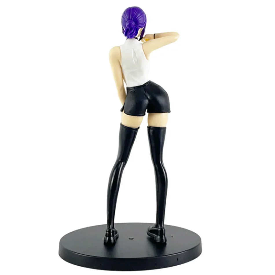 Anime Chainsaw Man 19cm Reze Bomber Demon Figure Bomu PVC Anime Action Model Set Toy Room Decoration Collect Festvial Gift