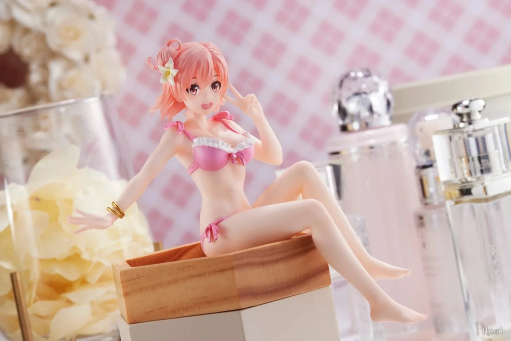10CM Anime Yukinoshita Yukino Figure Swimsuit Yuigahama Yui My Youth Romantic Comedy Is Wrong As I Expected Figure Toy Gift PVC